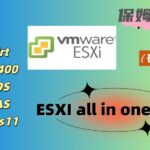 ESXI all in one保姆级教程：iKuai+OpenWrt双软路由, 黑群晖, 飞牛NAS fnOS, TrueNAS, Windows11